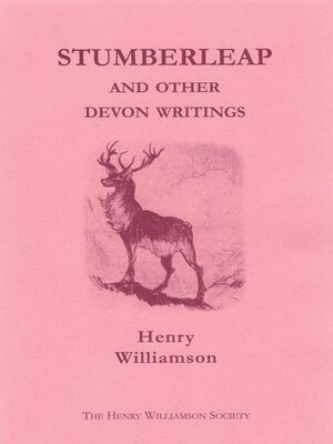 cover image of Stumberleap, and other Devon writings